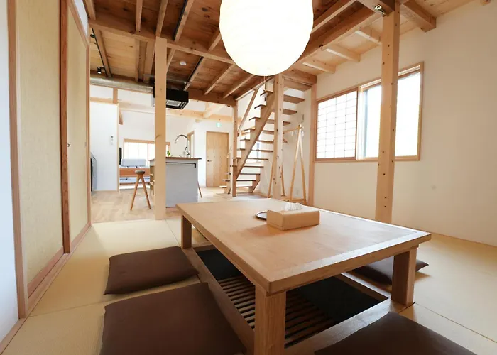 Rikka Soyuji Hinoki Woodbath 2 bedrooms Kitchen Free parking